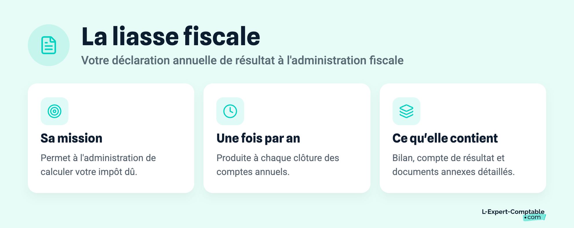 La liasse fiscale